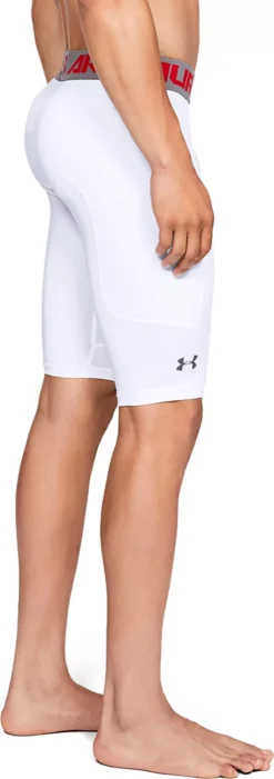 Under Armour Men's Utility Slider Baseball Shorts -BaseBalls Shop 1317263 100 White SDE