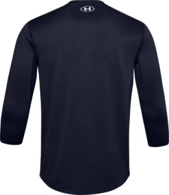 Under Armour Iso-Chill 3/4 Sleeve Shirt -BaseBalls Shop 1356800 Navy BCK
