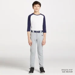 Under Armour Boys' Gameday Vanish Piped Baseball Pants -BaseBalls Shop 1367357 BaseballGreyNavy MODSTLAD