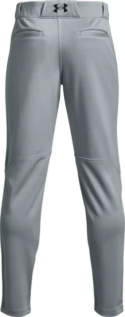 Under Armour Boys' Gameday Vanish Baseball Pants -BaseBalls Shop 1367358 Grey BCK alt2