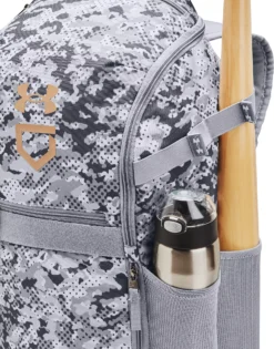 Under Armour Utility Printed 21 Bat Pack 14 Under Armour Utility Printed 21 Bat Pack -BaseBalls Shop 1369318 036 SteelMetallicGold DET