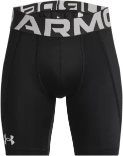 Under Armour Boy's Diamond Utility Sliding Shorts With Cup -BaseBalls Shop 1375637 001 BlackHaloGray FRT