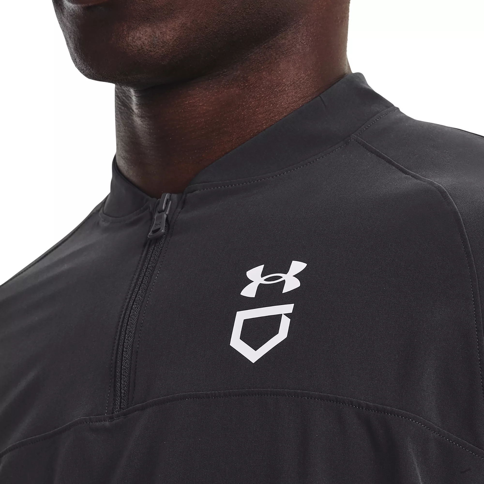 Under Armour Men's Utility Long Sleeve Cage Jacket 6 Under Armour Men's Utility Long Sleeve Cage Jacket - Image 4