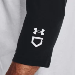 Under Armour Men's Classic 3/4 Sleeve T-Shirt 9 Under Armour Men's Classic 3/4 Sleeve T-Shirt -BaseBalls Shop 1375657 001 WhiteBlack MODDET