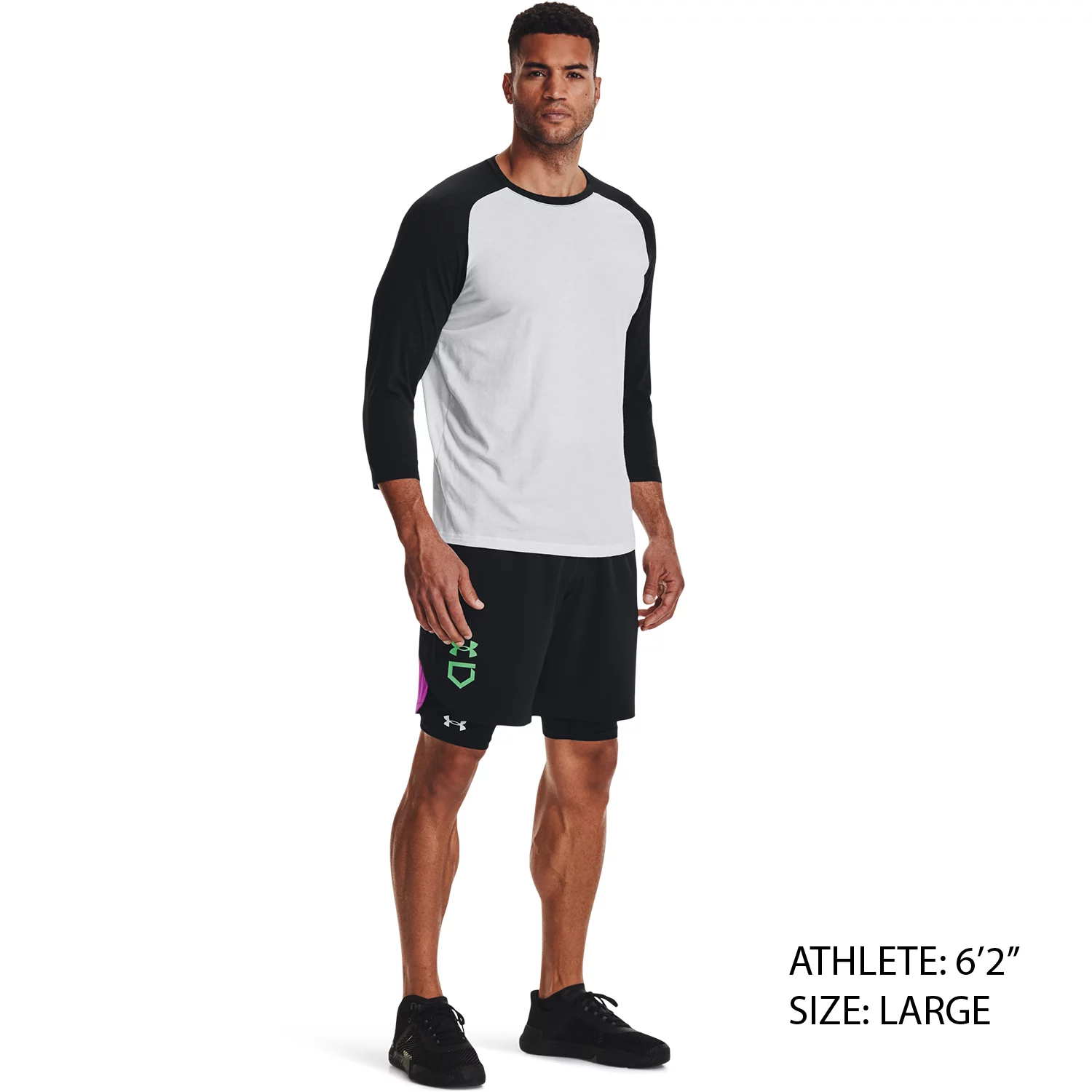 Under Armour Men's Classic 3/4 Sleeve T-Shirt 4 Under Armour Men's Classic 3/4 Sleeve T-Shirt - Image 2