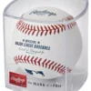 Rawlings MLB Official Game Baseball W/ Display Case -BaseBalls Shop 16RAWUMLBFFCLGMBLBSB