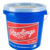 Rawlings Official R12U Genuine Leather Baseball Bucket - 24 Pack -BaseBalls Shop 16RAWURWLNGS24CTLBSBA