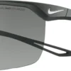 Nike Trainer Polarized Sunglasses -BaseBalls Shop 17NIKUTRNRBLKSLVRSGS Polarized Black Grey