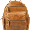 Rawlings Medium Leather Backpack -BaseBalls Shop 19RAWUMDMBCKPCKXXMSC Tan
