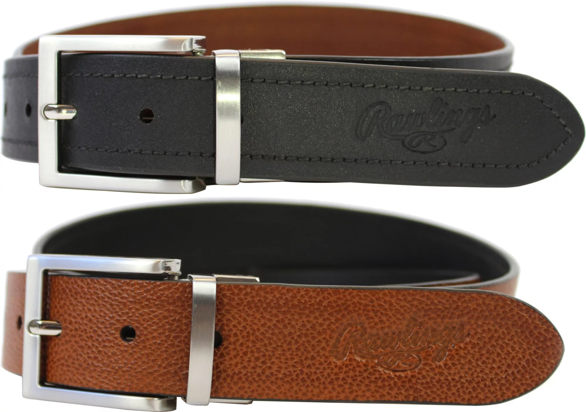 Rawlings Reversible Leather Belt 3 Rawlings Reversible Leather Belt
