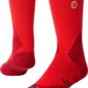 Stance Adult Performance Crew Socks 2 Stance Adult Performance Crew Socks -BaseBalls Shop 19ST1UCNHPSCRWXXXAPA Red