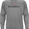 Marucci Men's Baseball Convertible Hoodie -BaseBalls Shop 20MCCMMMBSBLLFLCHBBA Gray