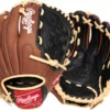Rawlings Youth 11.5'' Premium Series Glove 1 Rawlings Youth 11.5'' Premium Series Glove -BaseBalls Shop 21RAWBPRMM115BRNBBGL Brown Black