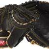 Rawlings 32.5'' GG Elite Series Catcher's Mitt -BaseBalls Shop 21RAWMGG325BLKGLDFPG Black Gold
