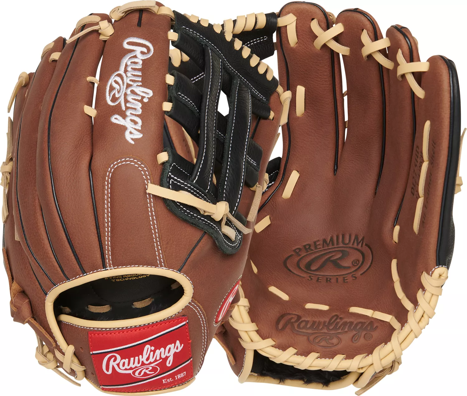 Rawlings 12.75'' Premium Series Glove 3 Rawlings 12.75'' Premium Series Glove