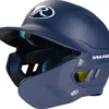 Rawlings Senior MACH Baseball Batting Helmet W/ Adjustable Face Guard -BaseBalls Shop 21RAWUMCHDJSTJWGRBTH Navy