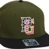 Perfect Game Hoffman Patriot Cap -BaseBalls Shop 22LZBMTHHFFMNPTRTBBA Army Green Black
