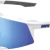 100% Speedcraft Mirrored Sunglasses -BaseBalls Shop 22WHUUSPDCRFTGLSCSGS White Blue Mirror