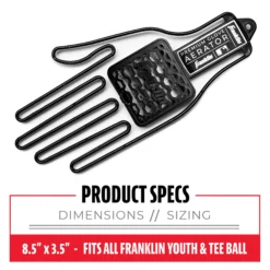 Franklin Youth MLB Batting Glove Aerator -BaseBalls Shop 23575 NOCOLOR TEC