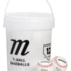 Marucci 1 Gallon Tee Ball Bucket - 12 Pack 1 Marucci 1 Gallon Tee Ball Bucket - 12 Pack -BaseBalls Shop 23MCCUMRCC1G12PCTBSB
