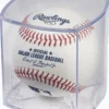 Rawlings Baseball "Ball Of Fame" Display Cube -BaseBalls Shop 23RAWURWLNGSBLLFFMSC