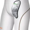 Shock Doctor Adult Compression Shorts With AirCore Cup -BaseBalls Shop 23SKRACMPSHRTWRCRSPM White