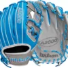 Wilson 11.5" Autism Speaks 1786 A2000 Series Glove 2024 -BaseBalls Shop 23WILA20001786LTMSGL Blue Grey