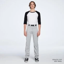 Mizuno Men's MVP Pro Baseball Pants -BaseBalls Shop 350591 9191 Grey BCK