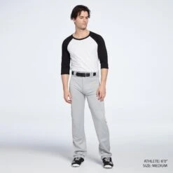 Mizuno Men's MVP Pro Baseball Pants -BaseBalls Shop 350591 9191 Grey DET