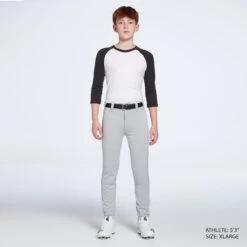 Mizuno Boys' Select Pro Baseball Pants -BaseBalls Shop 350595 Grey MODFRT old