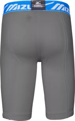 Mizuno Boys' Elite Sliding Shorts W/ Cup 5 Mizuno Boys' Elite Sliding Shorts W/ Cup -BaseBalls Shop 350700 919104 Grey BCK