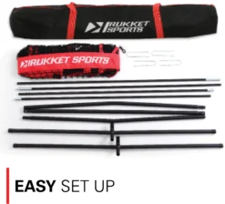 Rukket Sports 12' X 9' Multi-Sport Barrier Net 13 Rukket Sports 12' X 9' Multi-Sport Barrier Net -BaseBalls Shop BARR100 NOCOLOR DET alt3