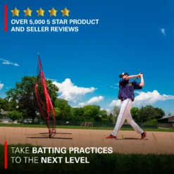 Rukket Sports 7' X 7' Original Sock It! Baseball/Softball Net -BaseBalls Shop BAS100 NOCOLOR DET alt4