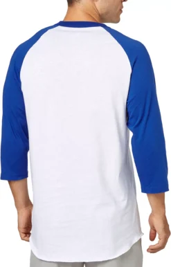 Adidas Adult Triple Stripe ¾ Sleeve Baseball Practice Shirt -BaseBalls Shop BBA00104 SurfTheWeb BCK