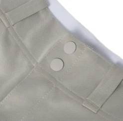 Adidas Boys' Triple Stripe Traditional Baseball Pants -BaseBalls Shop BBA12015 GreyBaseball DET alt1