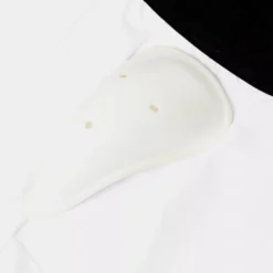 Adidas Boys' Triple Stripe Sliding Shorts W/ Cup -BaseBalls Shop BBA12021 White DET alt1