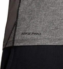 Nike Men's Pro 3/4 Sleeve Baseball Top -BaseBalls Shop CT2689 063 BlackDarkGreen MODDET