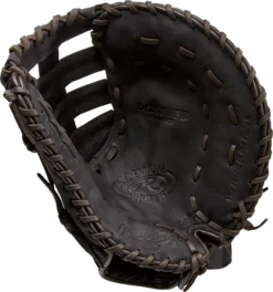Rawlings 12.5'' Premium Series First Base Mitt -BaseBalls Shop DICD125BWFBRZ DICD125BWFB30 Black PALM
