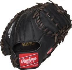 Rawlings 32.5'' Premium Series Catcher's Mitt -BaseBalls Shop DICD325BWCMRZ DICD325BWCM30 Black BCK