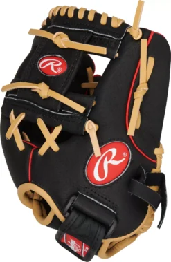 Rawlings 10.5'' Youth Highlight Series Glove 11 Rawlings 10.5'' Youth Highlight Series Glove -BaseBalls Shop DICH105IB 60 Black SDER