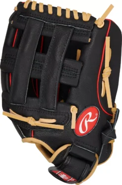 Rawlings 11.5'' Youth Highlight Series Glove -BaseBalls Shop DICH115HB 60 Black SDER