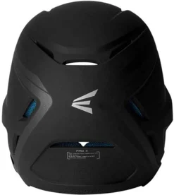Easton Junior Elite X Baseball Batting Helmet W/ Universal Jaw Guard -BaseBalls Shop ELITEXURHB JR 8068597 BlackWhite TOP