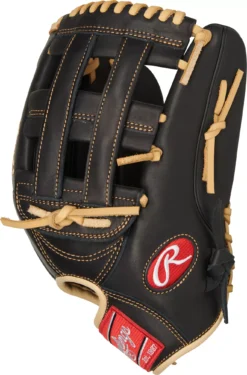 Rawlings 12.75'' GG Elite Series Glove -BaseBalls Shop GGE1275HBCCLZ DICGGE1275HBCC Black SDER