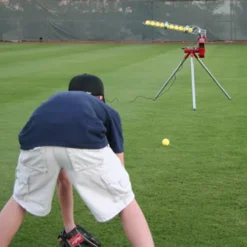 Heater Baseball/Softball Combo Pitching Machine W/ Feeder -BaseBalls Shop HTR599ABF NOCOLOR DET alt5