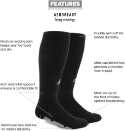 Adidas Icon Over The Calf Baseball/Softball Socks -BaseBalls Shop ICONOTC 515109 Navy DET