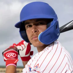 Rawlings Senior MACH Baseball Batting Helmet W/ Adjustable Face Guard -BaseBalls Shop IMG 0844 lfs 1