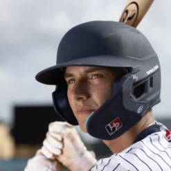 Rawlings Senior MACH Baseball Batting Helmet W/ Adjustable Face Guard -BaseBalls Shop IMG 9973