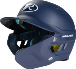 Rawlings Junior Mach Adjust Right-Handed Batting Helmet 10 Rawlings Junior Mach Adjust Right-Handed Batting Helmet -BaseBalls Shop MACHADJRH JR DICMA07JMNADJ Navy AL