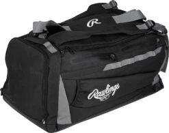 Rawlings Mach Baseball/Softball Duffle Bag 19 Rawlings Mach Baseball/Softball Duffle Bag -BaseBalls Shop MACHDB Black AR
