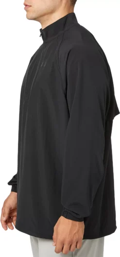 Adidas Men's Triple Stripe Long Sleeve Baseball Jacket -BaseBalls Shop MBA13006Z Black SDE